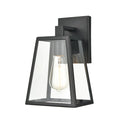 7'' Grant Powder Coated Black 1 Light Wall Sconce