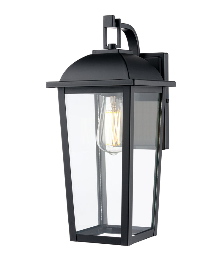 7'' Houston Powder Coated Black 1 Light Lantern