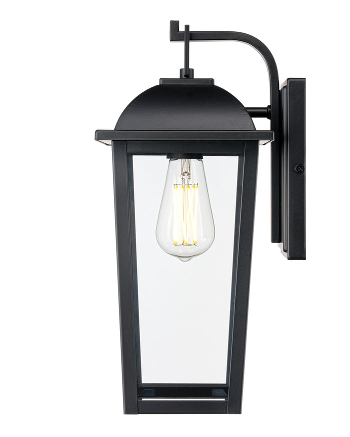 7'' Houston Powder Coated Black 1 Light Lantern