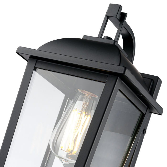 7'' Houston Powder Coated Black 1 Light Lantern