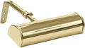 7-inch Advent Polished Brass Battery Picture Light