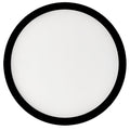 7-inch Black 14W Dimmable LED Flush Mount Ceiling Light, 3000K, 1150 Lumens