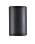7-inch Vegas Powder Coated Black 1-Light Outdoor Wall Sconce