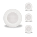 7-inch White 14W Dimmable LED Disc Downlight, 3000K, 1100 Lumens, 4-Pack