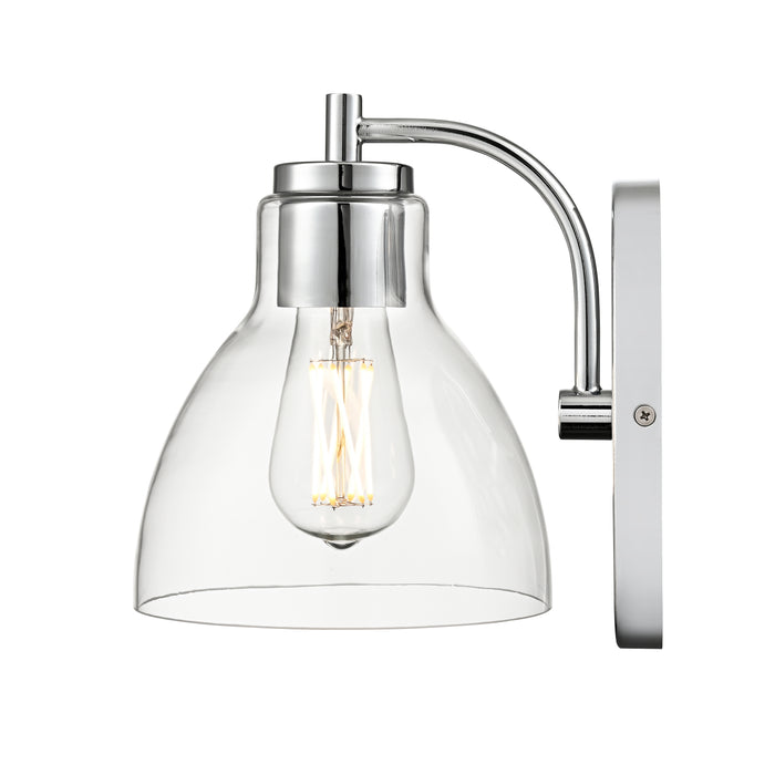 7'' Knightsdale Chrome 1 Light Wall Sconce