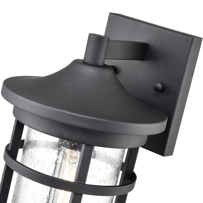 7'' Namath Textured Black 1 Light Wall Sconce