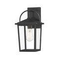 7'' Strathden Powder Coated Black 1 Light Lantern