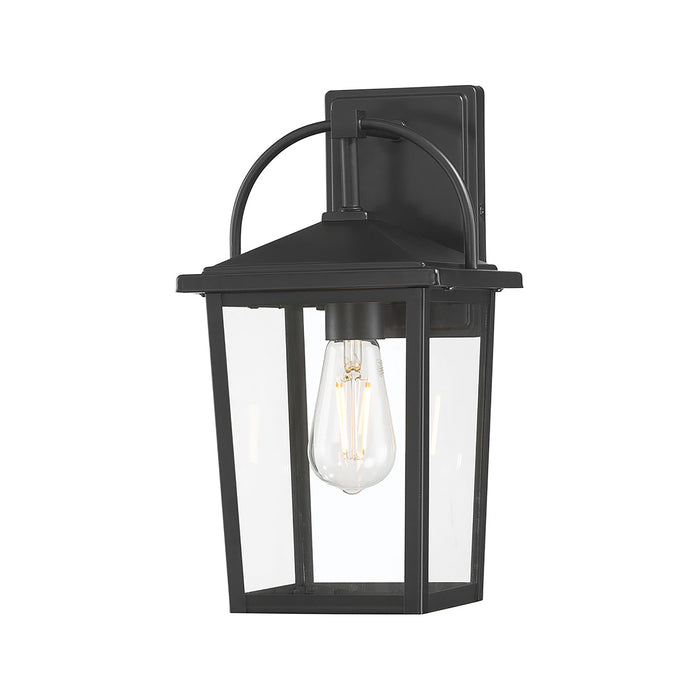 7'' Strathden Powder Coated Black 1 Light Lantern