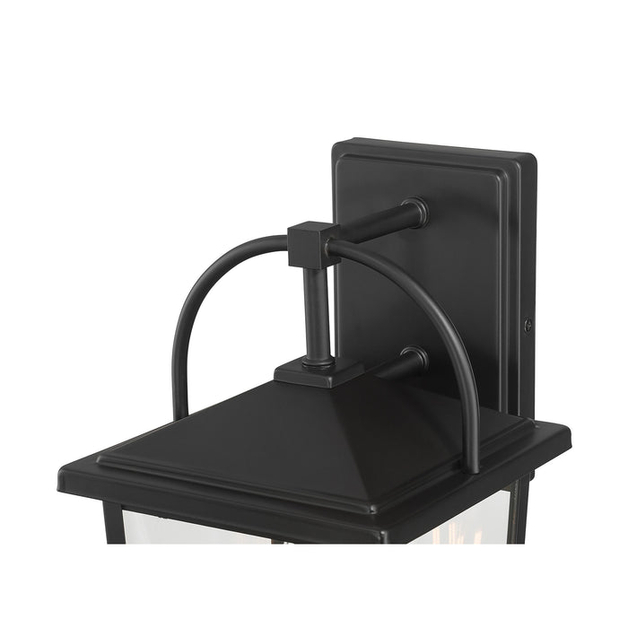 7'' Strathden Powder Coated Black 1 Light Lantern