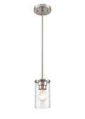 7'' Verlana Brushed Nickel 1 Light Pendant