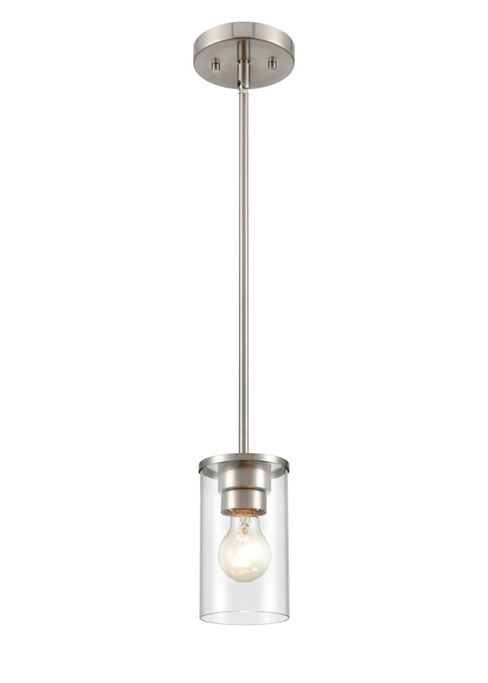 7'' Verlana Brushed Nickel 1 Light Pendant