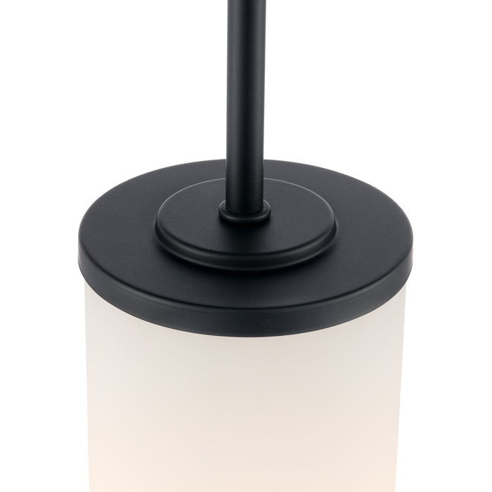 7'' Verlana Matte Black 1 Light Mini Pendant