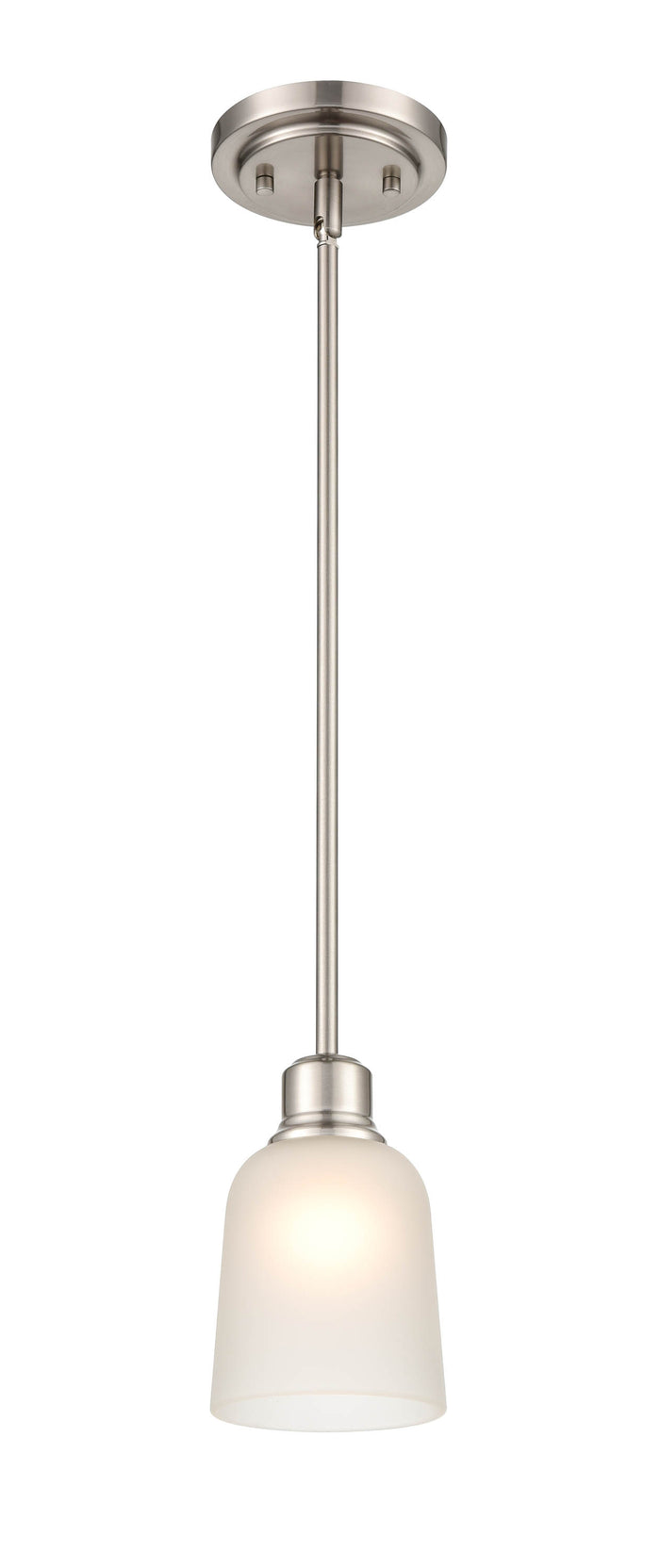 7.25'' Amberle Brushed Nickel 1 Light Mini Pendant
