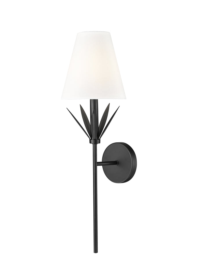 7.25'' Primrose Matte Black 1 Light Wall Sconce