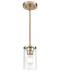 7.25'' Verlana Modern Gold 1 Light Pendant