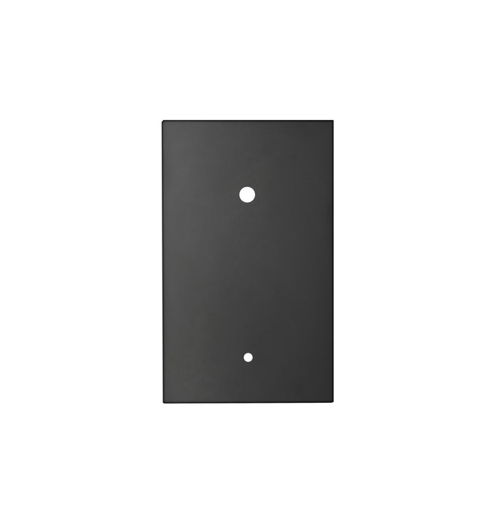 7.25'' Yates Powder Coated Black 1 Light Wall Sconce