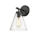 7.5'' Aliza Matte Black 1 Light Wall Sconce