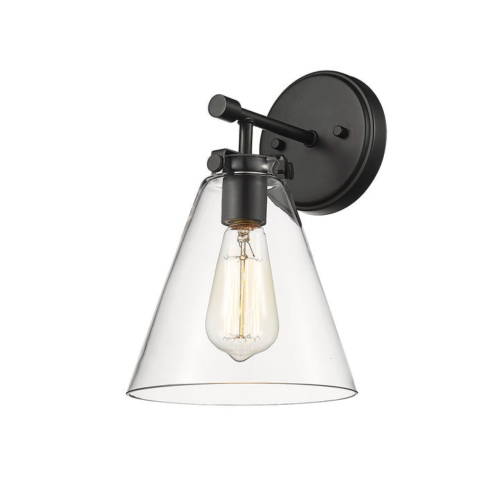7.5'' Aliza Matte Black 1 Light Wall Sconce