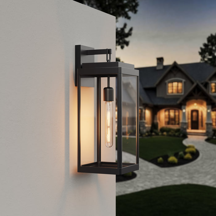 7.5'' Alpharetta Powder Coated Black 1 Light Lantern