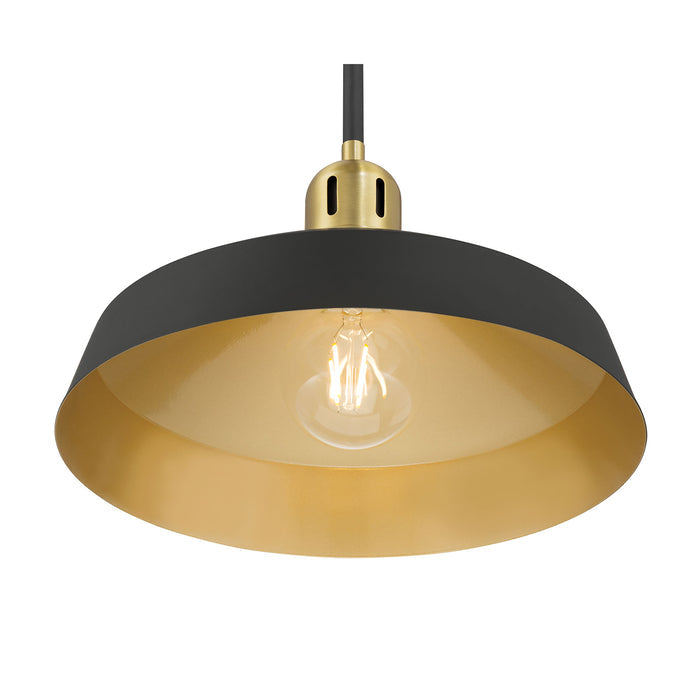 7.5'' Axlen Matte Black 1 Light Pendant
