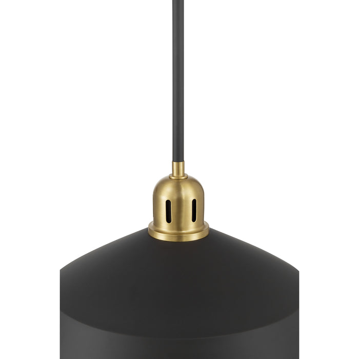 7.5'' Axlen Matte Black 1 Light Pendant