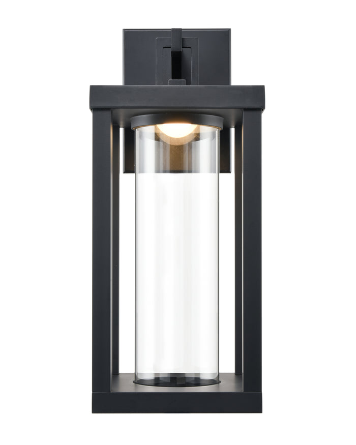 7.5'' Dumont Powder Coated Black  Light Wall Sconce