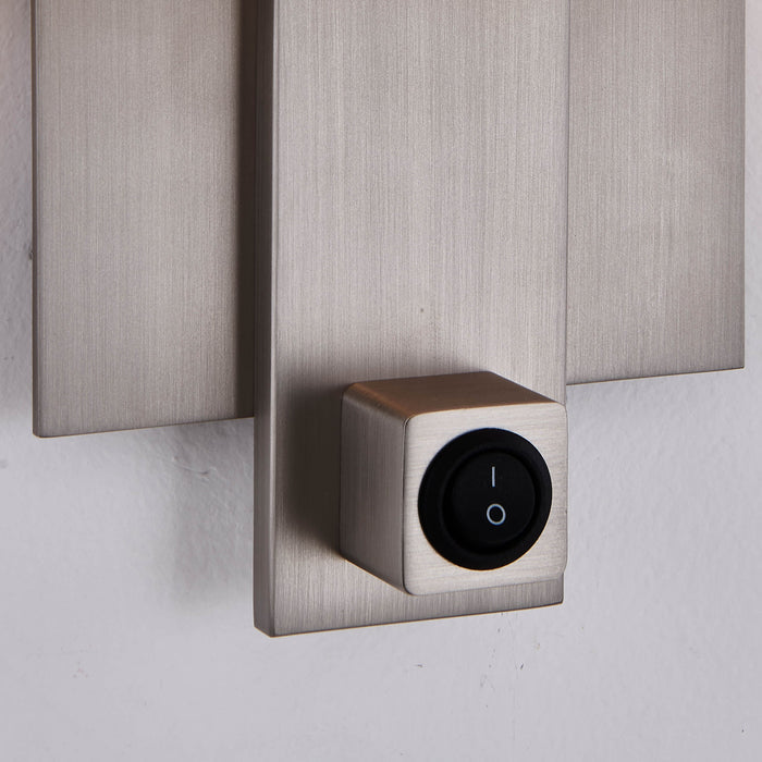 7.5'' Espille 1 Light Satin Nickel Wall Sconce