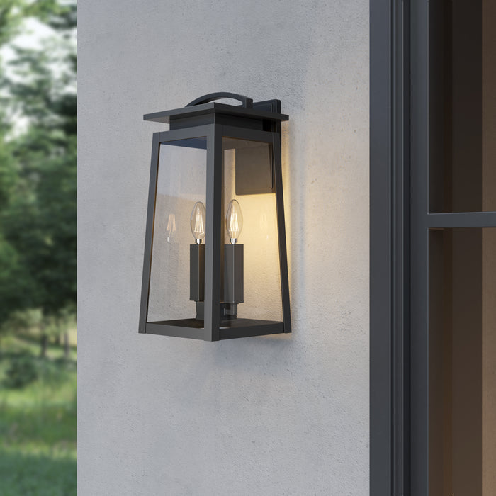 7.5'' Kendrix Powder Coated Black 2 Light Lantern