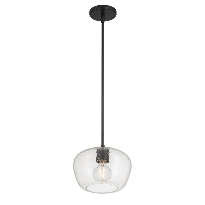 7.5'' Pomari Matte Black 1 Light Pendant