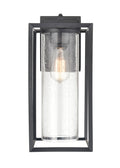 7.5'' Wheatland Powder Coated Black 1 Light Wall Sconce