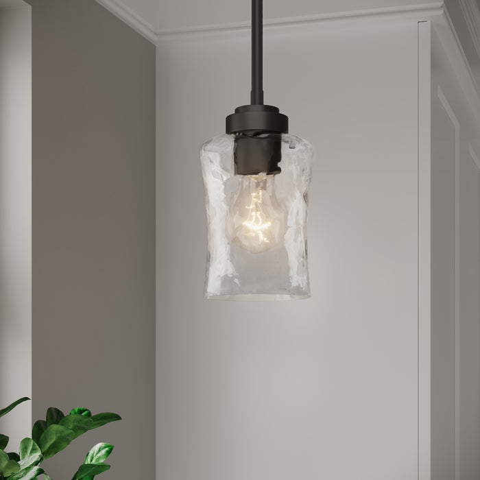 7.75'' Clarvyn Matte Black 1 Light Mini Pendant