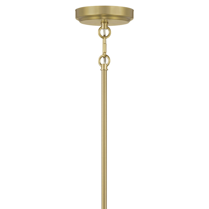 7.75'' Clarvyn Vintage Brass 1 Light Mini Pendant