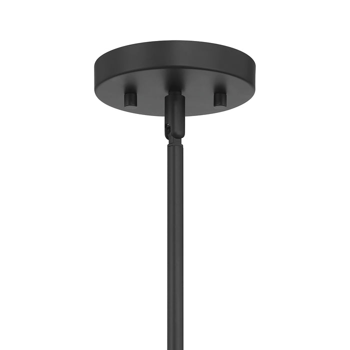 7.75'' Lunden Matte Black 1 Light Mini Pendant