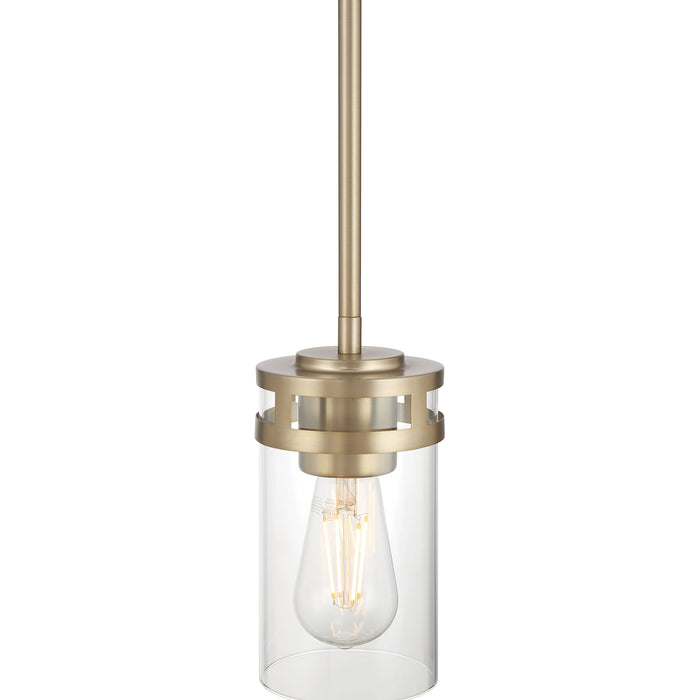 7.75'' Lunden Modern Gold 1 Light Mini Pendant