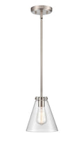8'' Aliza Brushed Nickel 1 Light Pendant