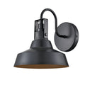 8'' Axell Powder Coated Black 1 Light Wall Sconce