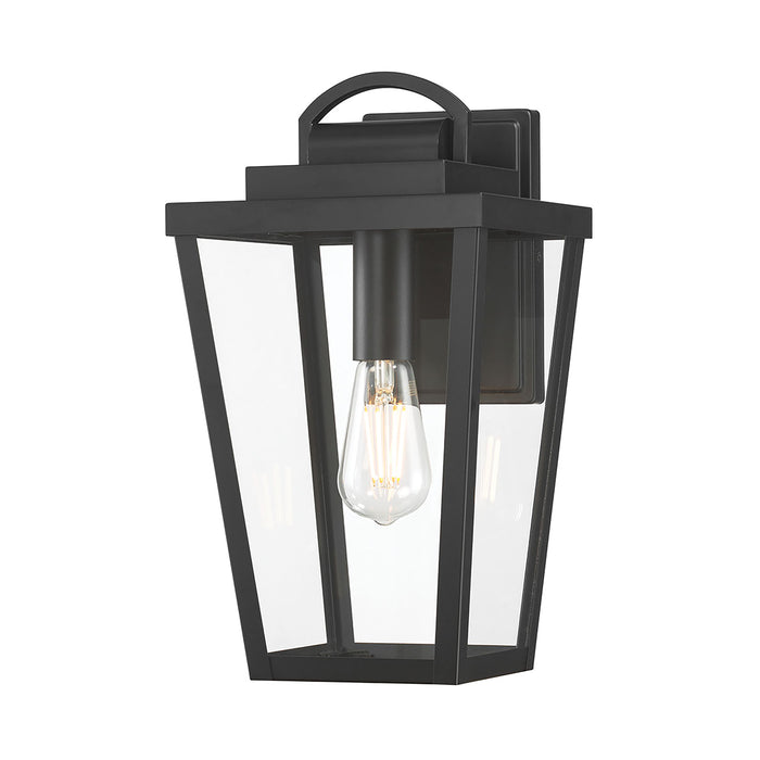 8'' Brenwick Powder Coated Black 1 Light Lantern