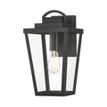 8'' Brenwick Powder Coated Black 1 Light Lantern