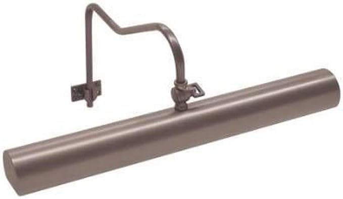 8-inch Hyde Park Weathered Brass Plug-In Picture Light
