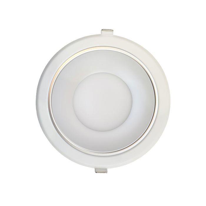 8-inch White Commercial Wall Light