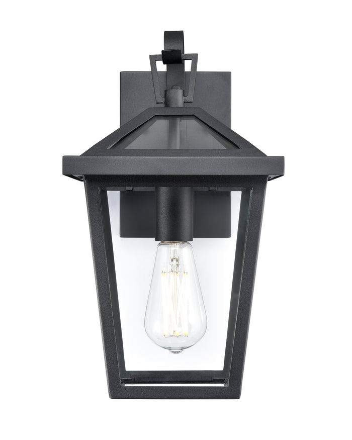 8'' Mensun Textured Black 1 Light Wall Sconce