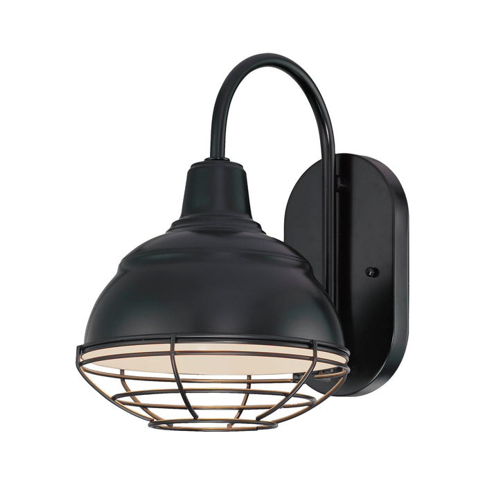 8'' R Series Satin Black 1 Light Wall Bracket