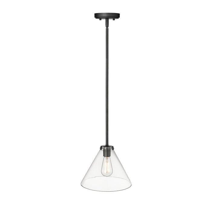 8.25'' Aliza Matte Black 1 Light Pendant