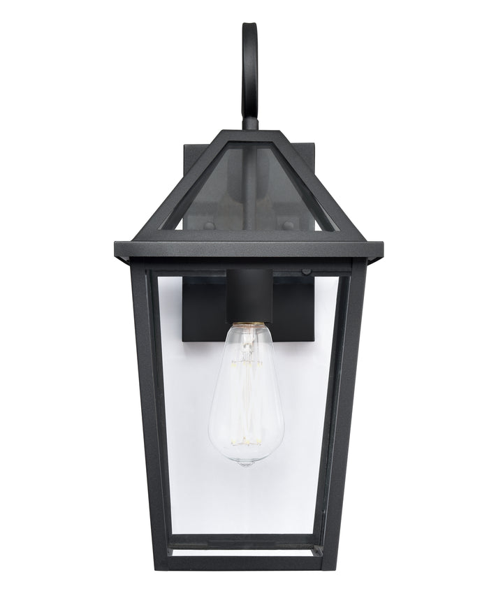 8.25'' Eston Textured Black 1 Light Wall Sconce