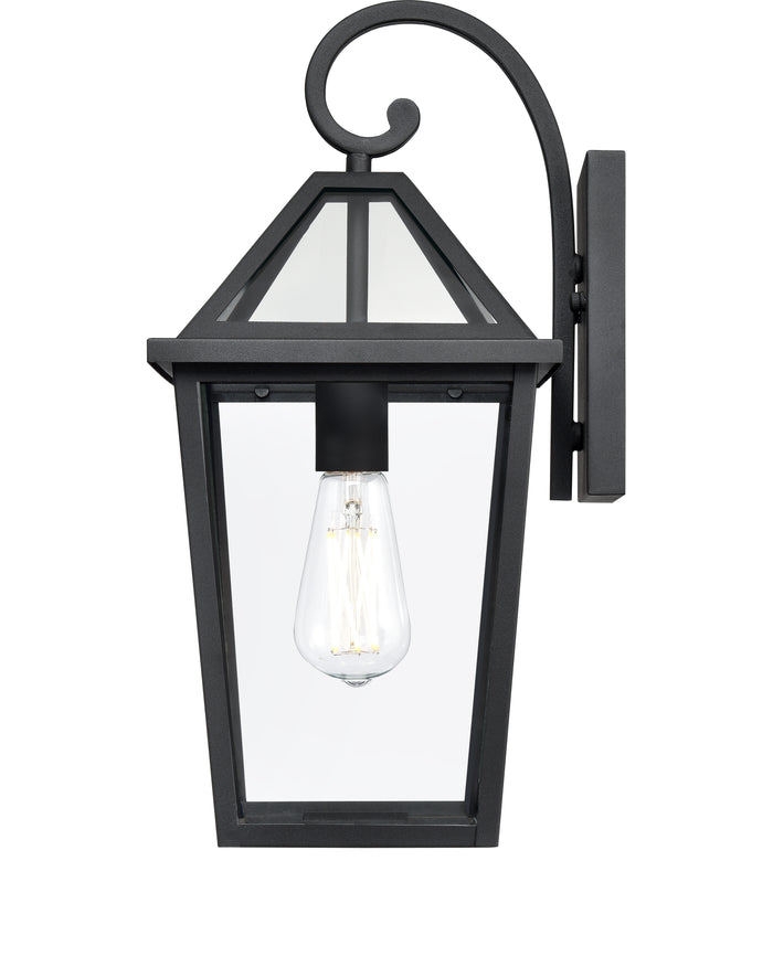 8.25'' Eston Textured Black 1 Light Wall Sconce