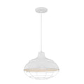 8.25'' R Series White 1 Light Pendant