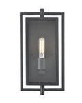 8.3'' Rankin Textured Black 1 Light Wall Sconce