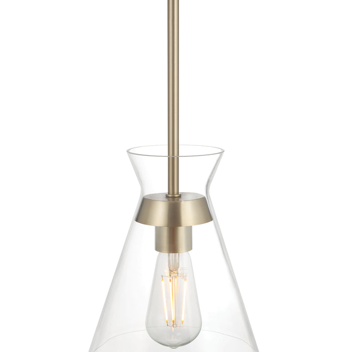 8.5'' Amarella Modern Gold 1 Light Mini Pendant