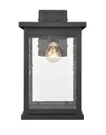 8.5'' Bowton Powder Coated Black 1 Light Wall Sconce