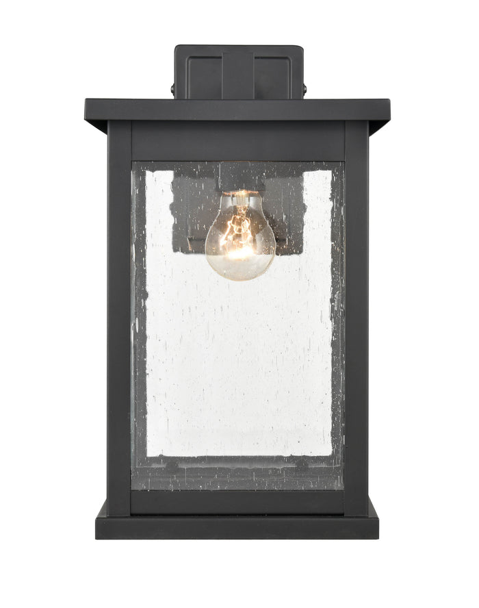 8.5'' Bowton Powder Coated Black 1 Light Wall Sconce